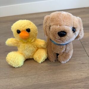 Set 2, small Mini Animal Plush Toys,